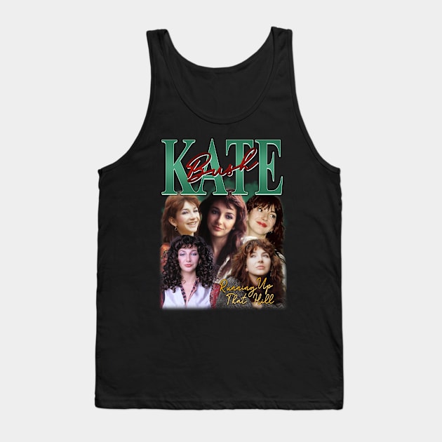 Vintage Kate Bush Retro 80s 90s Tank Top by Chea Shepherd